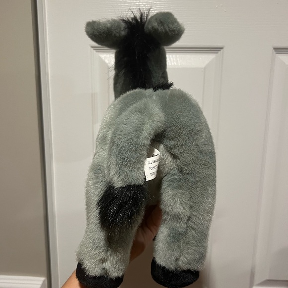 2003 Donkey Plush Universal Studios SHREK 4-D Grey DONKEY Dreamworks Rare - Picture 2 of 8